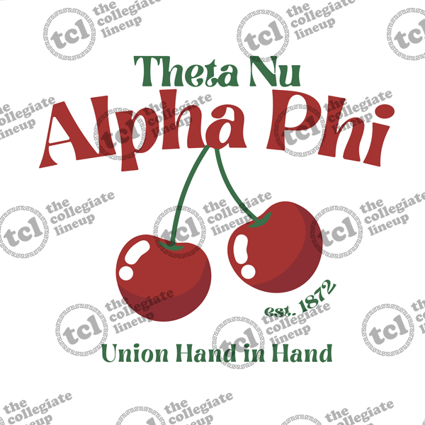 Alpha Phi Cherry Design – 1749