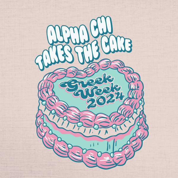 Alpha Chi Omega Greek Week Cake – 1985