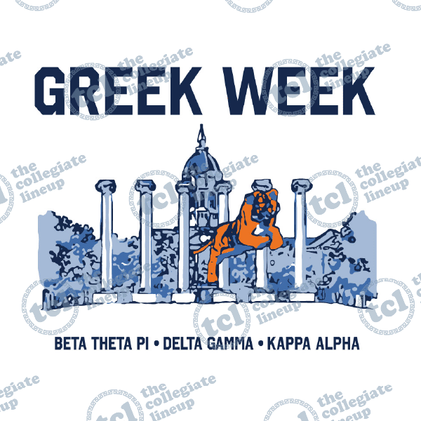 Beta Theta Pi x Delta Gamma x Kappa Alpha Greek Week – 1976