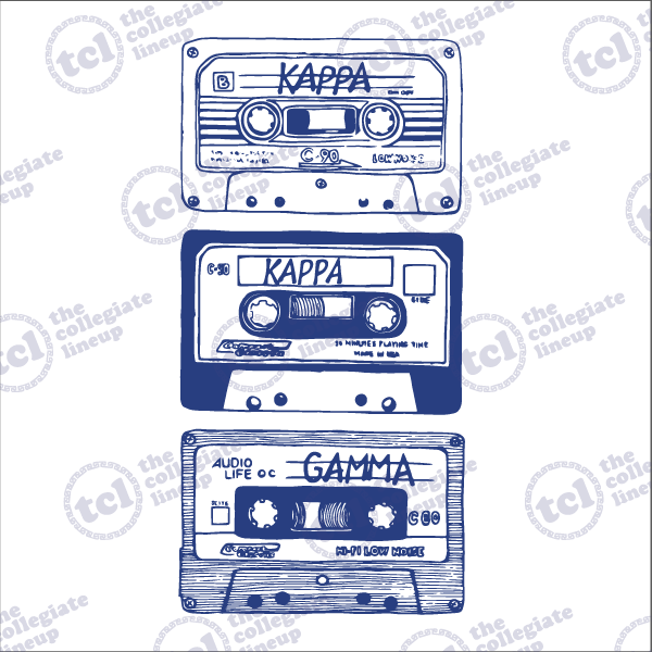Kappa Kappa Gamma Retro Cassette – 2051