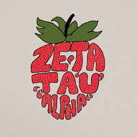 Zeta Tau Alpha Strawberry Wordmark – 2113