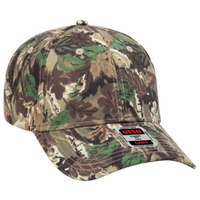 Camouflage 6 Panel Low Profile Baseball Cap