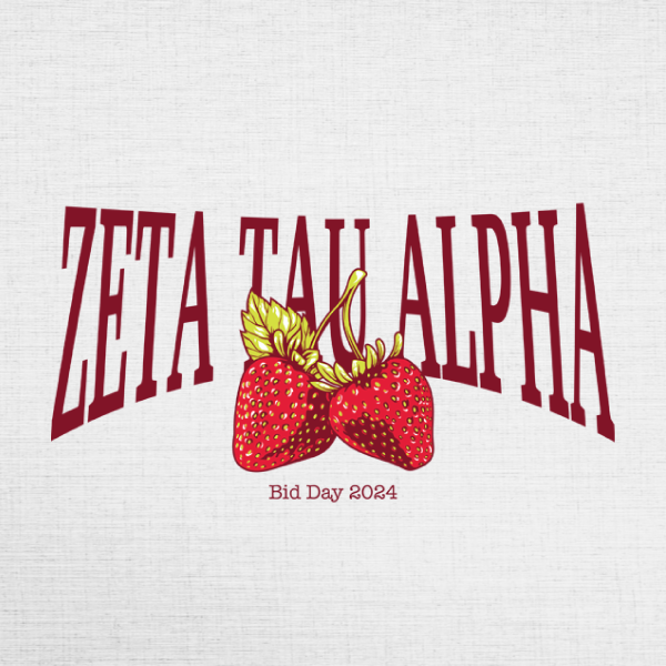 Zeta Tau Alpha Strawberry Bid Day – 2117
