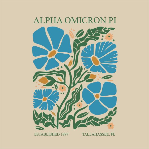 Alpha Omicron Pi Floral Design – 2306