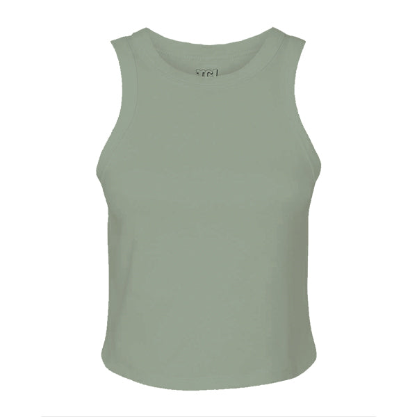 HIGH 売れ筋商品|||ハイ Tシャツ トップス レディース Tank tops Green SLY | FRONT ZIP LINKING トップス (Tシャツ・カットソー(半袖