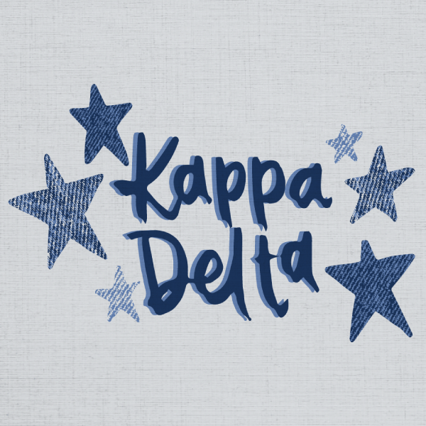 Kappa Delta Denim Star – 2402