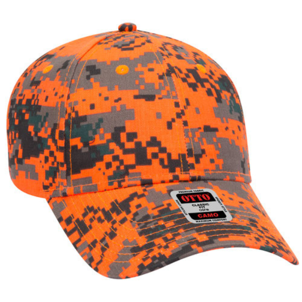 Camouflage 6 Panel Low Profile Baseball Cap