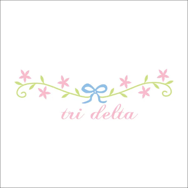 Delta Delta Delta Floral – 2959