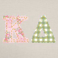 Kappa Delta Floral Monogram – 2378
