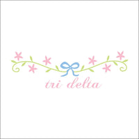 Delta Delta Delta Floral – 2959