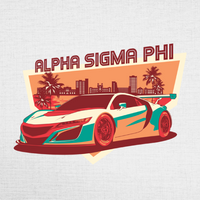 Alpha Sigma Phi Retro Car – 2107