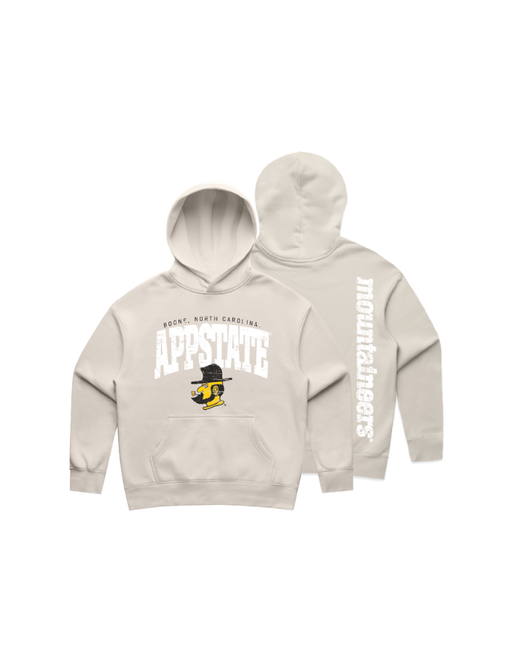 Appalachian State University Faded Varsity Hoodie - The Collegiate Lineup