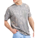 Realtree Tri Blend Short Sleeve Men's Crew Neck Shirt