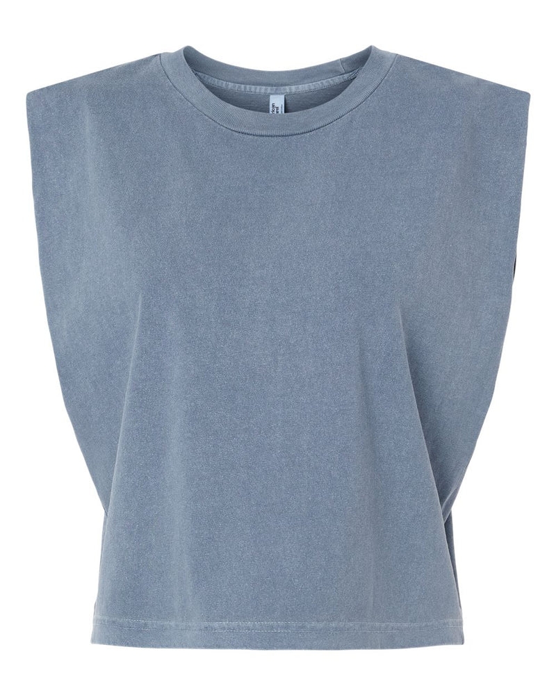 American Apparel Garment-Dyed Women's Heavyweight Muscle Tee