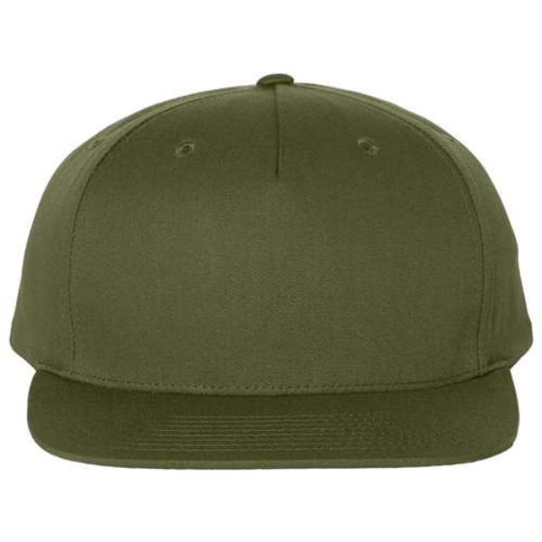 Pinch Front Structured Snapback Trucker Cap