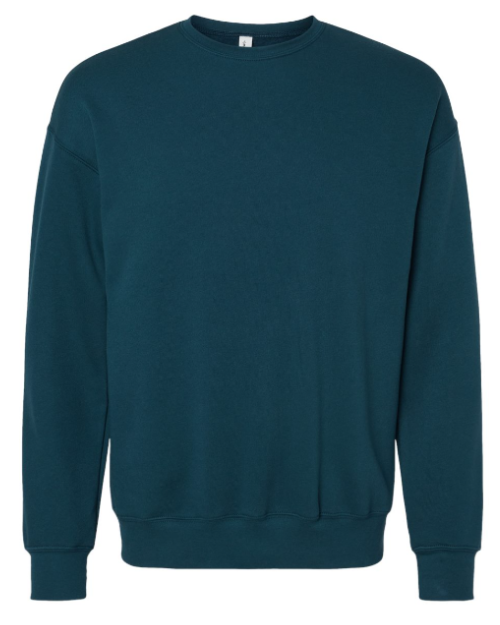 Unisex Sponge Fleece Drop Shoulder Crewneck Sweatshirt - The Collegiate Lineup