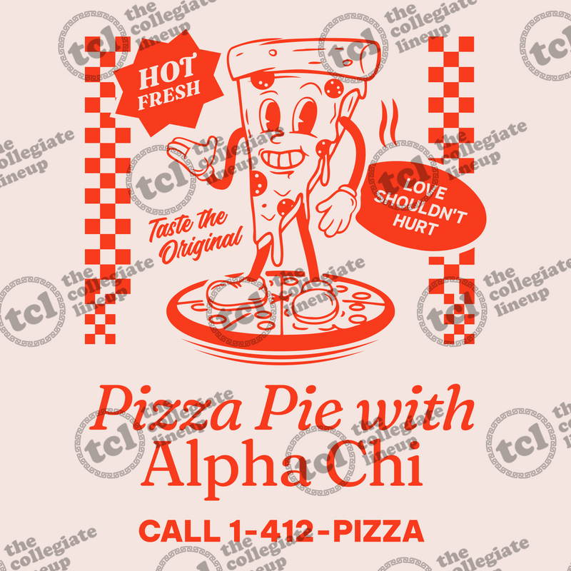 Alpha Chi Omega Pizza Philanthropy Design - 1610