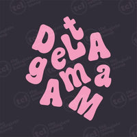 Delta Gamma Typography Scramble – 2087