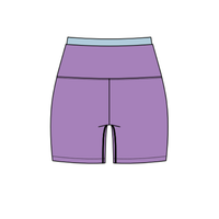 Women’s Active Contrast Waistband Biker Short