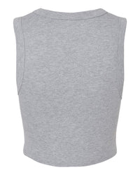 Women's Micro Rib Muscle Crop Tank - The Collegiate Lineup