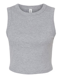 Women's Micro Rib Muscle Crop Tank - The Collegiate Lineup