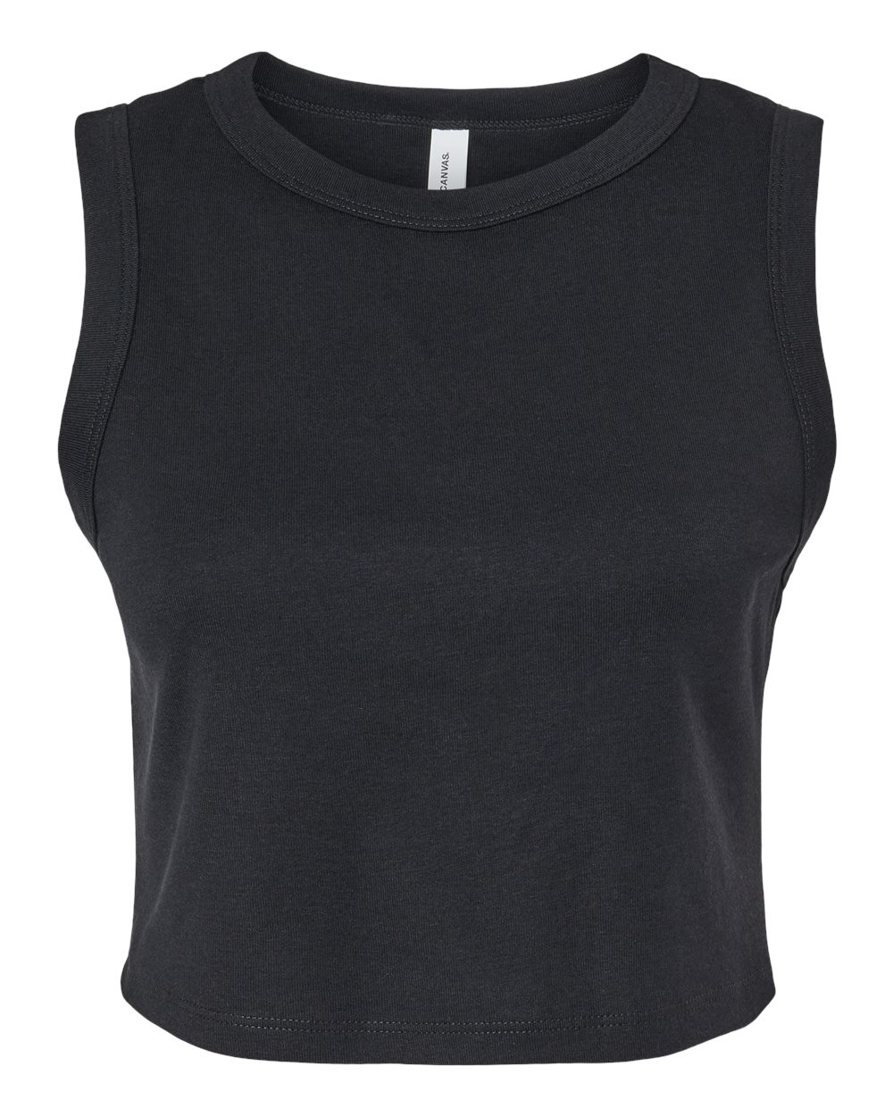 Women's Micro Rib Muscle Crop Tank - The Collegiate Lineup