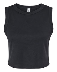 Women's Micro Rib Muscle Crop Tank - The Collegiate Lineup