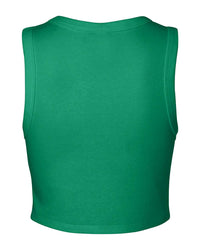Women's Micro Rib Muscle Crop Tank - The Collegiate Lineup