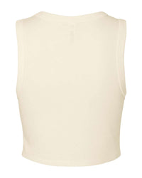 Women's Micro Rib Muscle Crop Tank - The Collegiate Lineup