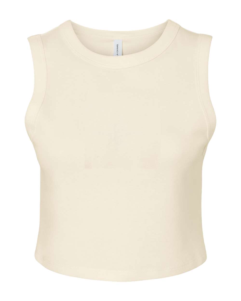 Women's Micro Rib Muscle Crop Tank - The Collegiate Lineup
