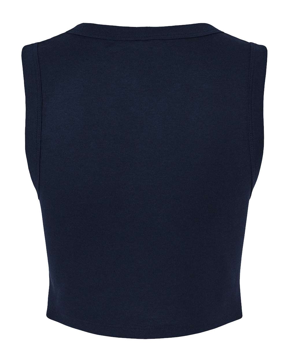 Women's Micro Rib Muscle Crop Tank - The Collegiate Lineup