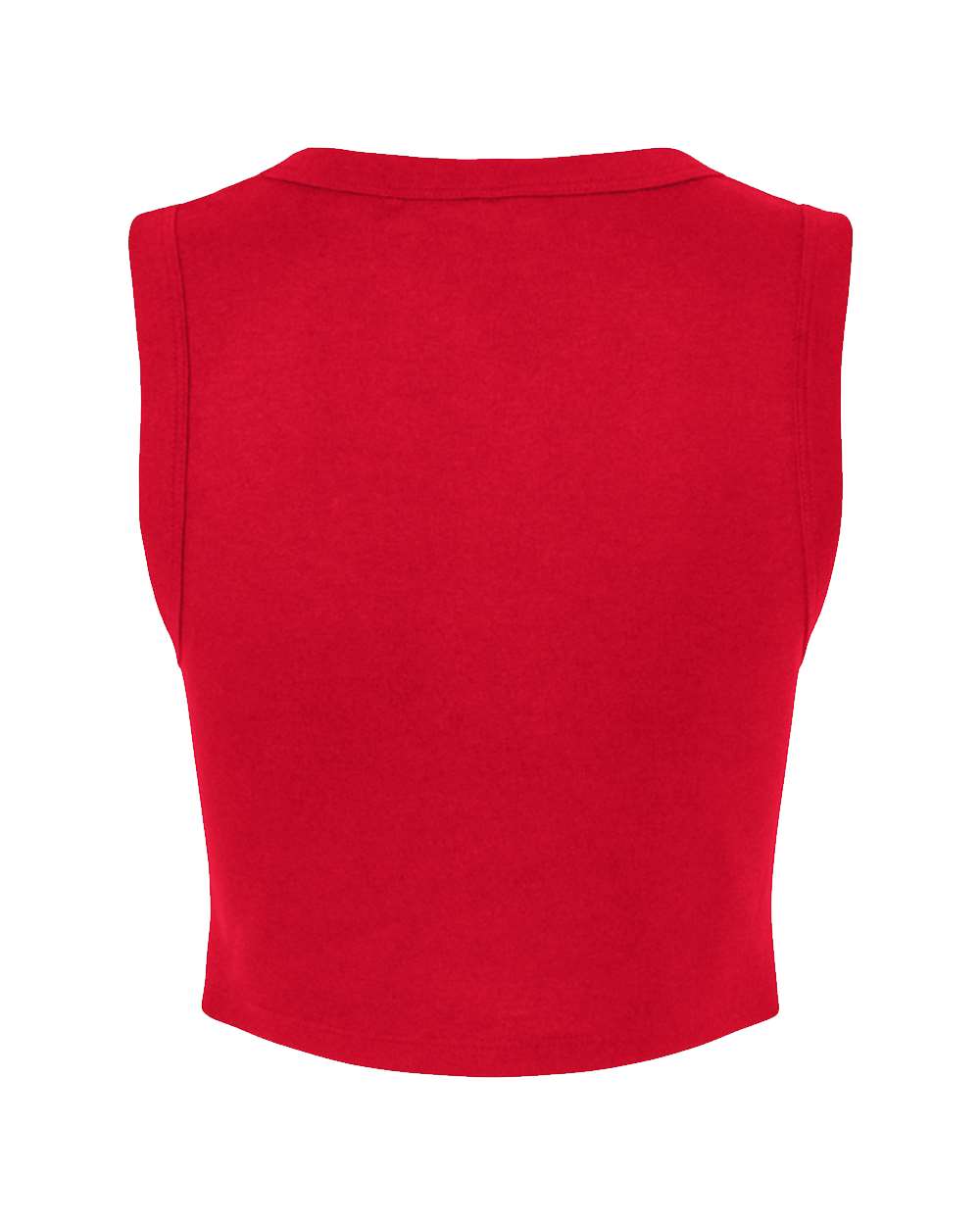 Women's Micro Rib Muscle Crop Tank - The Collegiate Lineup