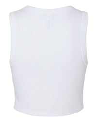 Women's Micro Rib Muscle Crop Tank - The Collegiate Lineup