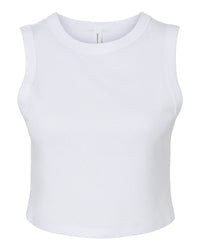 Women's Micro Rib Muscle Crop Tank - The Collegiate Lineup