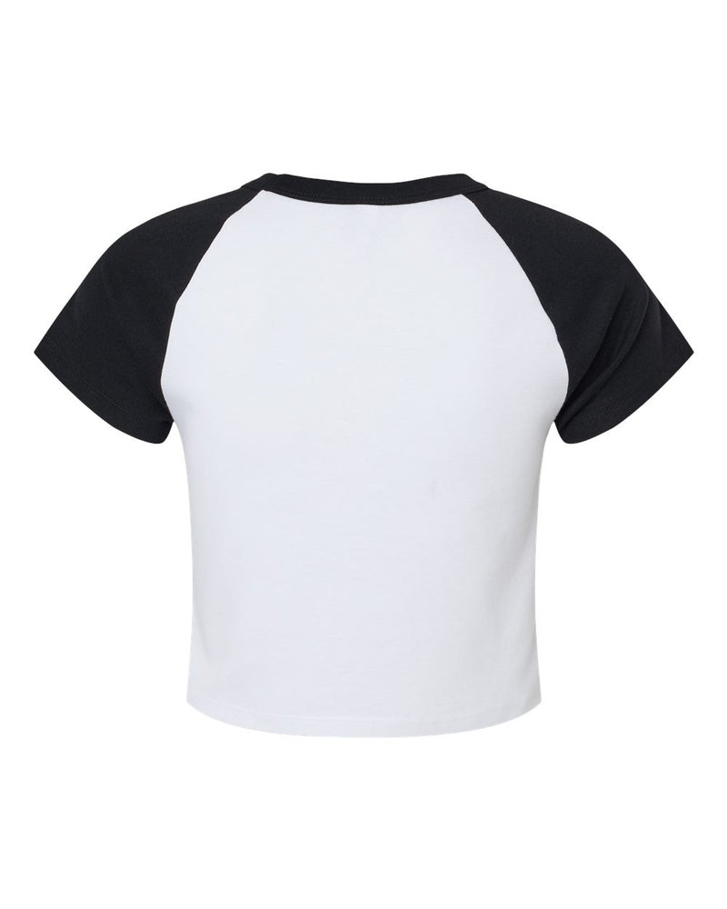 Women's Micro Rib Raglan Baby Tee