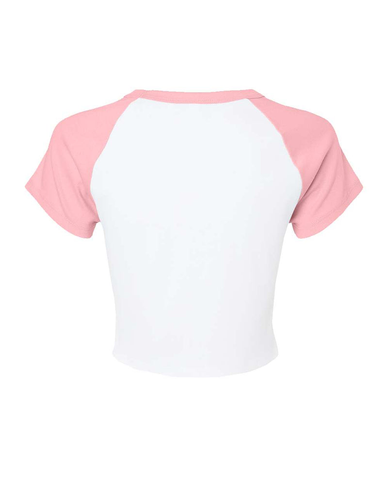 Women's Micro Rib Raglan Baby Tee