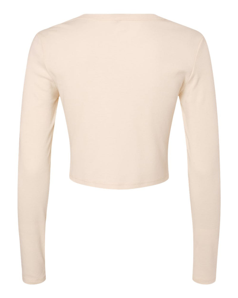 Women's Micro Rib Long Sleeve Baby Tee