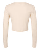 Women's Micro Rib Long Sleeve Baby Tee