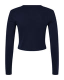 Women's Micro Rib Long Sleeve Baby Tee