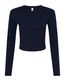 Women's Micro Rib Long Sleeve Baby Tee