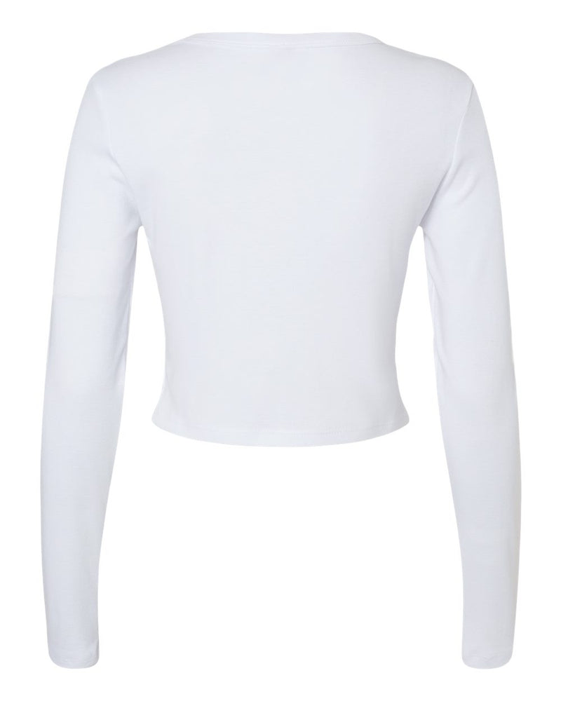 Women's Micro Rib Long Sleeve Baby Tee