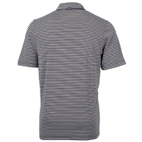 Virtue Eco Pique Stripe Recycled Mens Polo