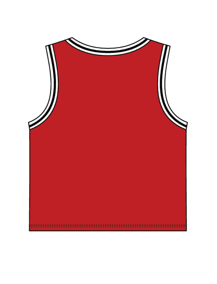 Women’s Basketball Crop Jersey Tank
