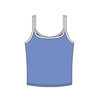 Women’s Active Double Strap Cami Scoop Neck Tank
