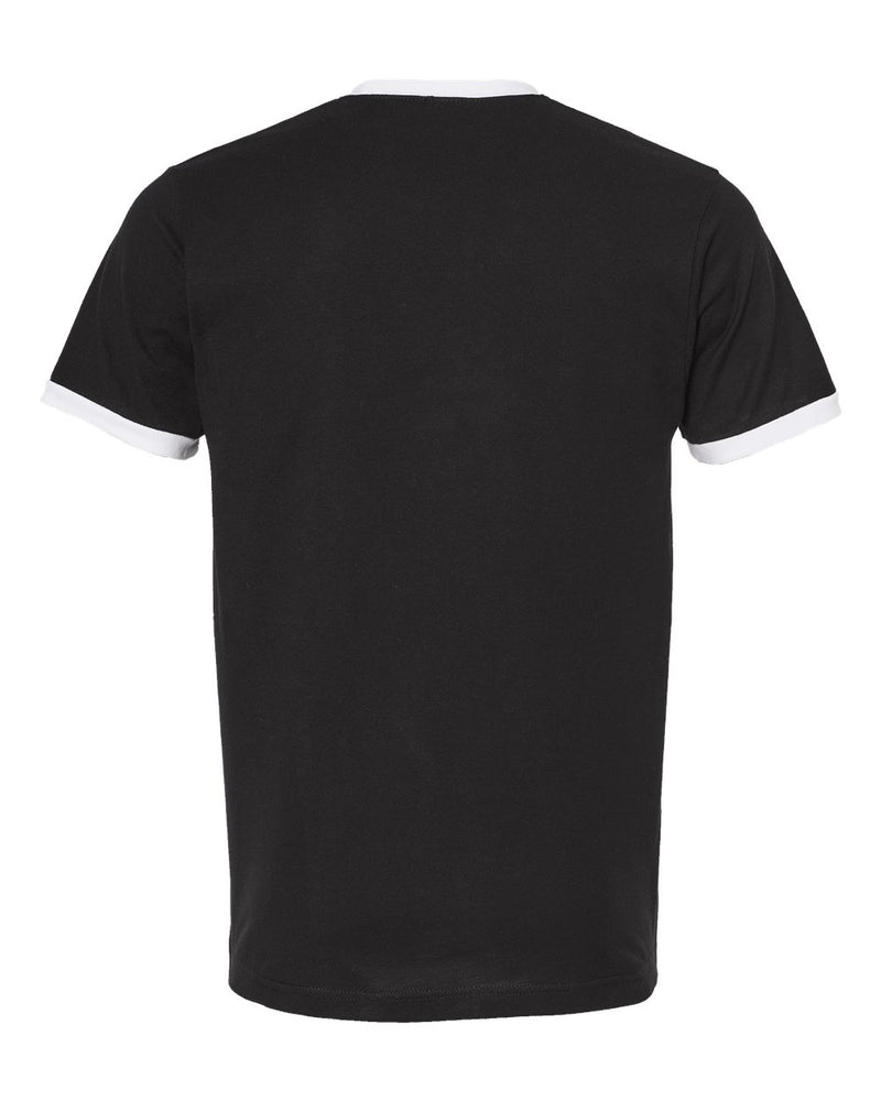 Unisex Fine Jersey Ringer T-Shirt