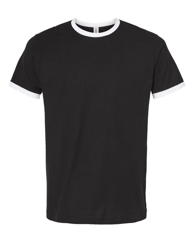 Unisex Fine Jersey Ringer T-Shirt
