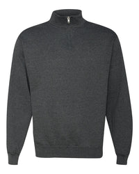 Unisex Nublend® Cadet Collar Quarter-Zip Sweatshirt