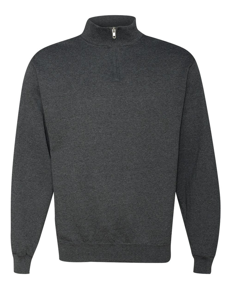 Unisex Nublend® Cadet Collar Quarter-Zip Sweatshirt