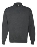 Unisex Nublend® Cadet Collar Quarter-Zip Sweatshirt
