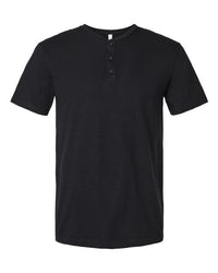 Unisex CVC Henley Tee